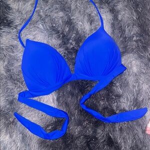 Zara Royal Blue Bikini Top